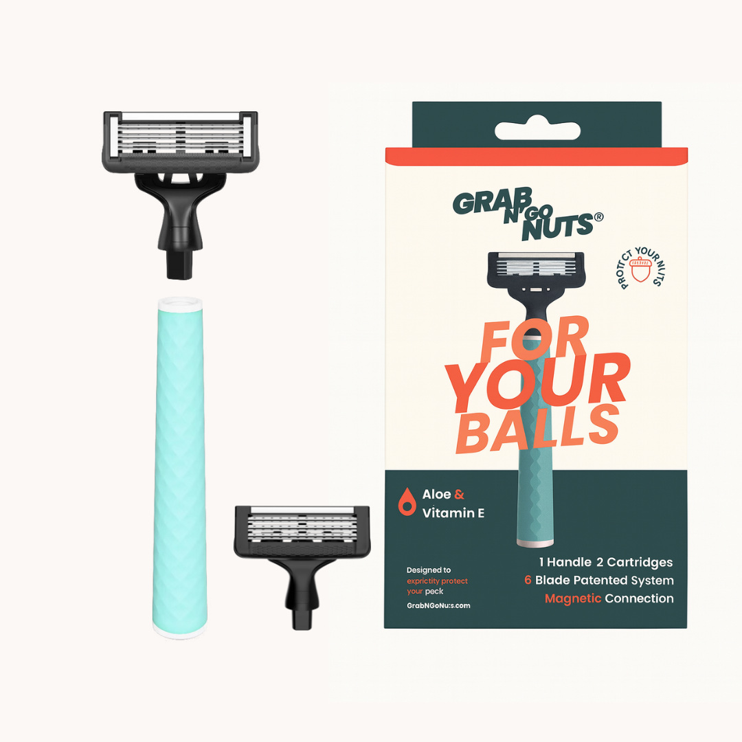 Ball Razor Use The First Razor Built for Balls – Grab N' Go Nuts